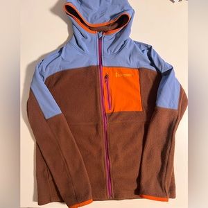 Cotopaxi hoodie fleece women’s large